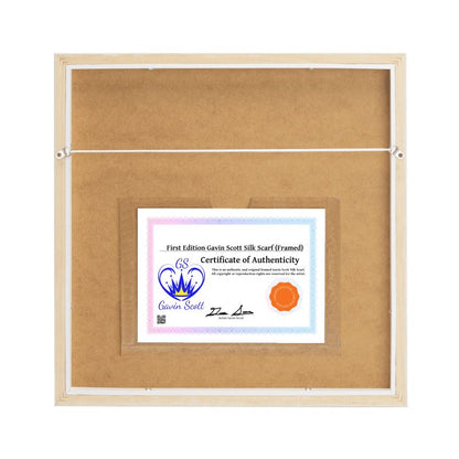 LIMITED EDITION Gavin Scott Silk Scarf (Framed)