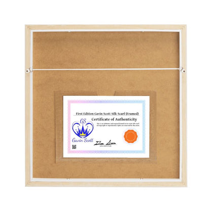 LIMITED EDITION Gavin Scott Silk Scarf (Framed)