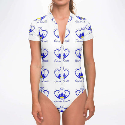 Gavin Scott ICONIC Short Sleeve Festival Catsuit w/UPF 50+ Sun Protection (Femme XS-XL)