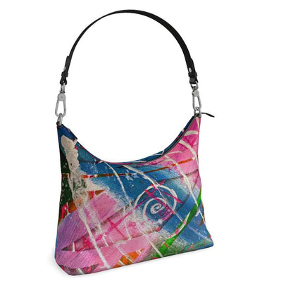 Gavin Scott Deluxe Leather Square Shoulder Bag