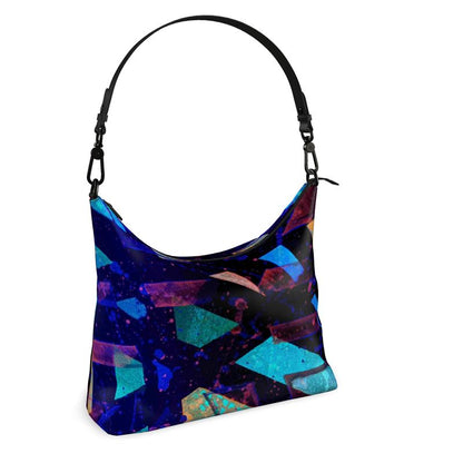 Gavin Scott Deluxe Leather Square Shoulder Bag