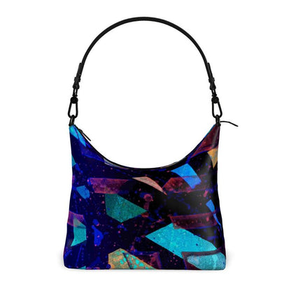 Gavin Scott Deluxe Leather Square Shoulder Bag