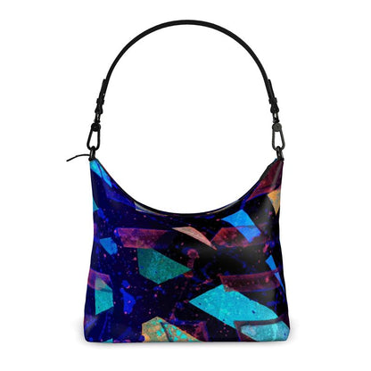 Gavin Scott Deluxe Leather Square Shoulder Bag