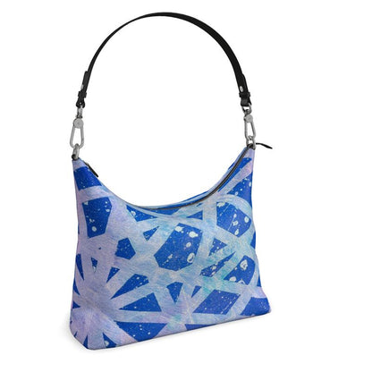 Gavin Scott Deluxe Leather Square Shoulder Bag