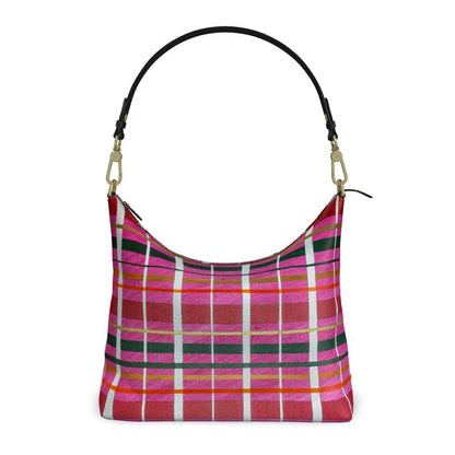 Gavin Scott Deluxe Leather Square Shoulder Bag