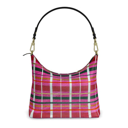 Gavin Scott Deluxe Leather Square Shoulder Bag