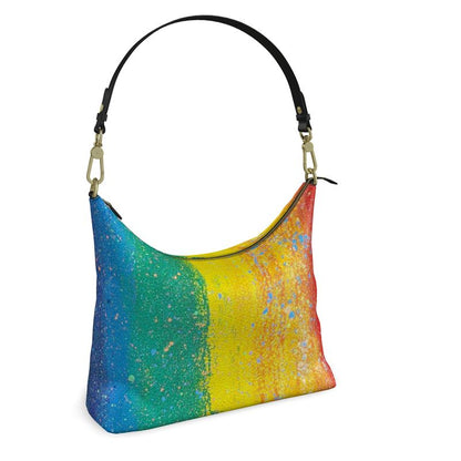 Gavin Scott Deluxe Leather PRIDE Square Shoulder Bag