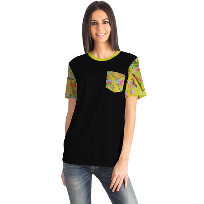 Gavin Scott Splash of Color Pocket Tee (Genderless XS-4XL)