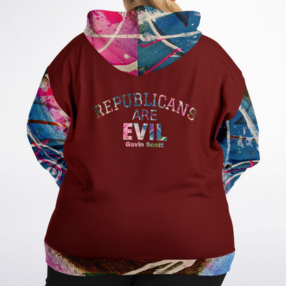 Gavin Scott "REPUBLICANS ARE EVIL" Hoodie (Genderless 2XL-6XL)