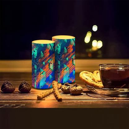 Gavin Scott Flameless Pillar Candles with Remote