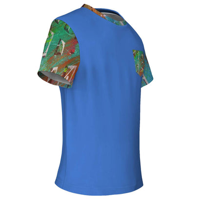 Gavin Scott Splash of Color Pocket Tee (Genderless XS-4XL)
