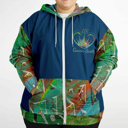 Gavin Scott REPUBLICANS ARE EVIL Zip-up Hoodie (Genderless 2XL-6XL)