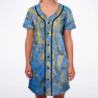 Gavin Scott Baseball Jersey Dress (Femme XS-3XL)
