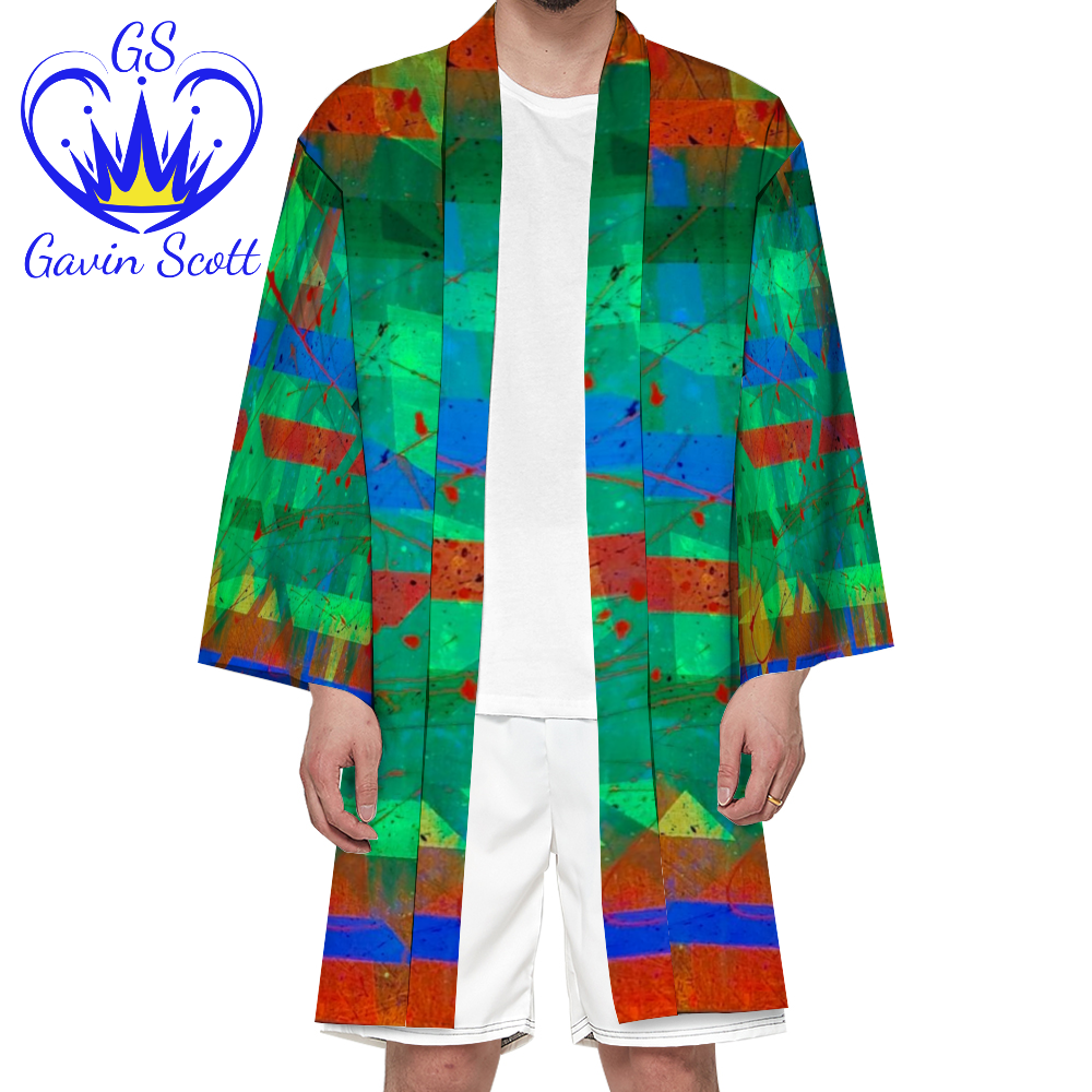 Gavin Scott Beach Kimono (Genderless S-8XL)