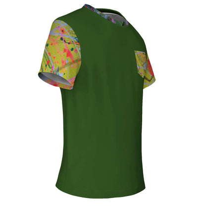 Gavin Scott Splash of Color Pocket Tee (Genderless XS-4XL)