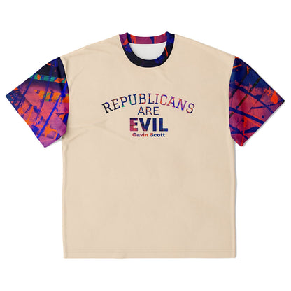 Gavin Scott REPUBLICANS ARE EVIL Tee (Genderless 2XL-6XL)