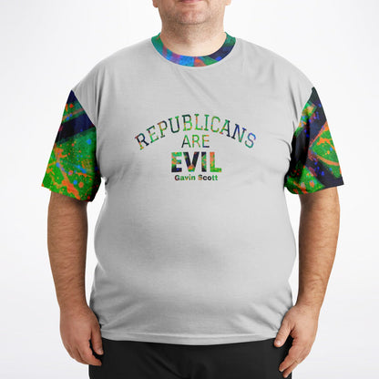 Gavin Scott REPUBLICANS ARE EVIL Tee (Genderless 2XL-6XL)