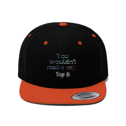 Gavin Scott "YOU WOULDN'T MAKE MY TOP 8" Flat Bill Hat
