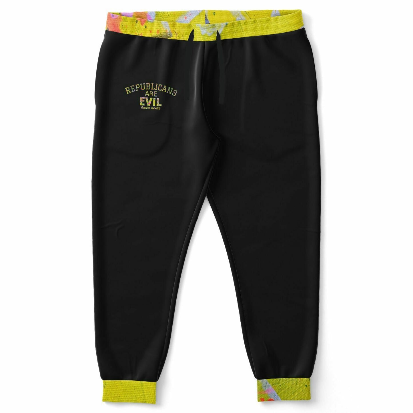 Gavin Scott "REPUBLICANS ARE EVIL" Joggers (Genderless 2XL-6XL)