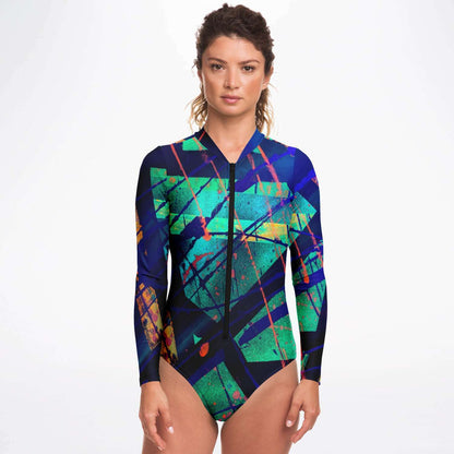 Gavin Scott Long Sleeve Festival Catsuit w/UPF 50+  (Femme XS-XL)