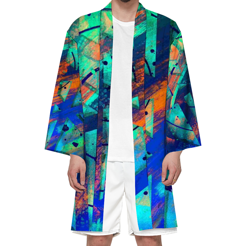 Gavin Scott Haori Beach Kimono