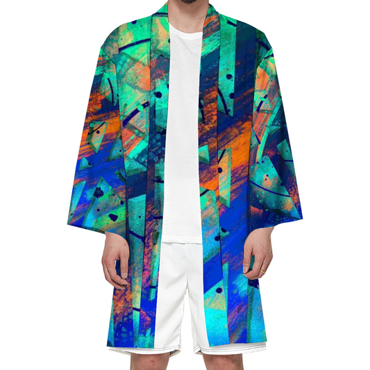 Gavin Scott Haori Beach Kimono