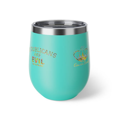 Gavin Scott REPUBLICANS ARE EVIL Insulated Copper Cup, 12oz
