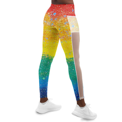 Gavin Scott PRIDE Leggings w/Mesh Pockets (Femme XS-XL)
