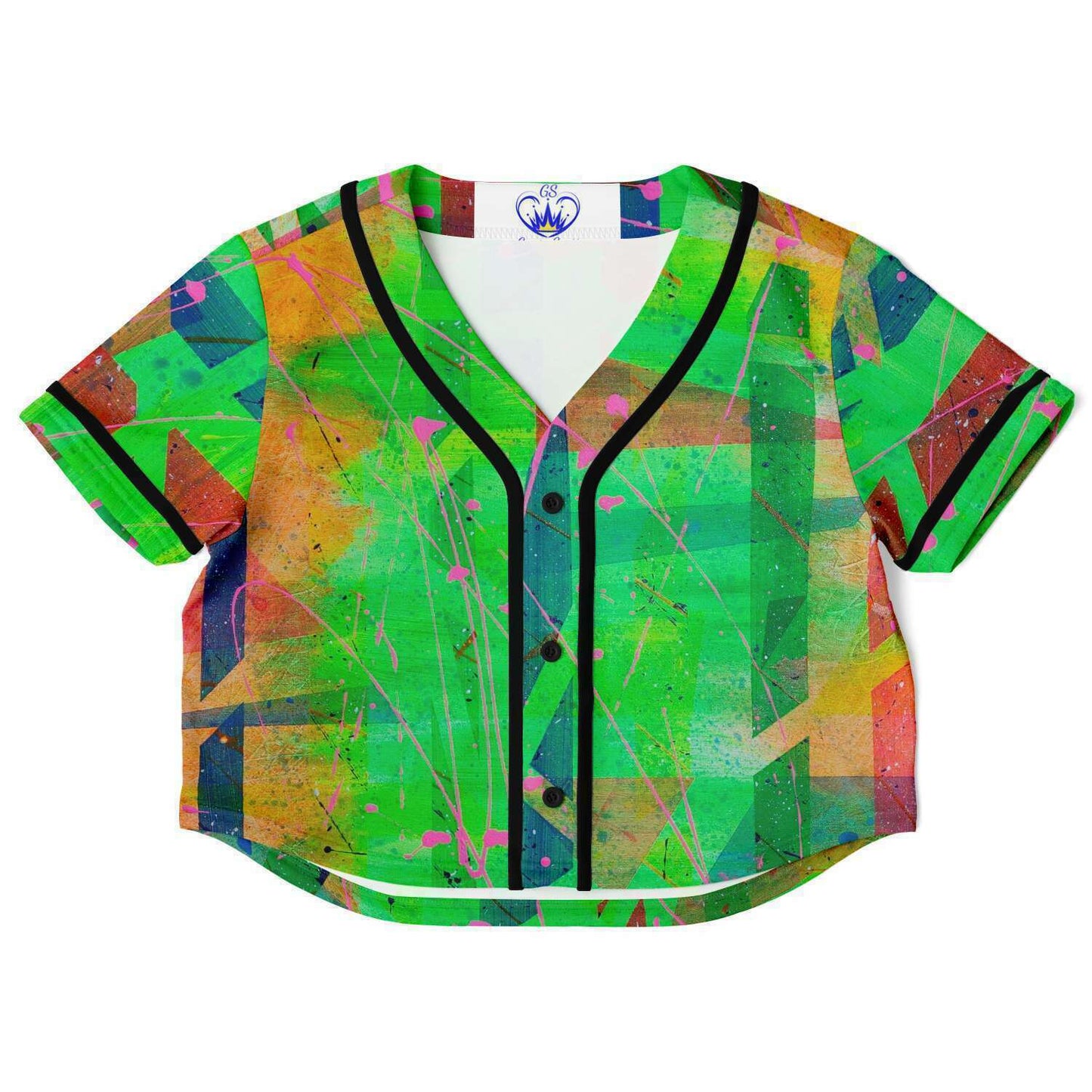 Gavin Scott Cropped Baseball Jersey (Femme XS-XL)