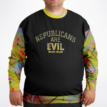 Gavin Scott REPUBLICANS ARE EVIL Sweater (Genderless 2XL-6XL)