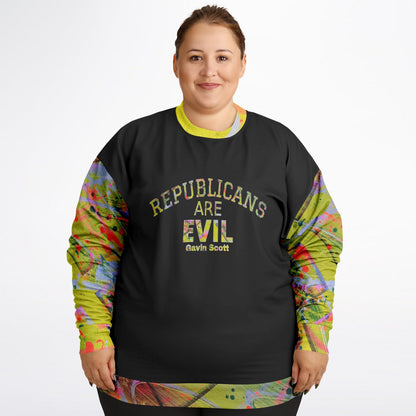 Gavin Scott REPUBLICANS ARE EVIL Sweater (Genderless 2XL-6XL)
