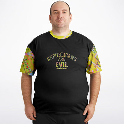 Gavin Scott REPUBLICANS ARE EVIL Tee (Genderless 2XL-6XL)
