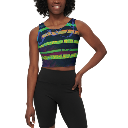 Gavin Scott Longline V-Shape-Back Sports Bra-Butter Soft Texture