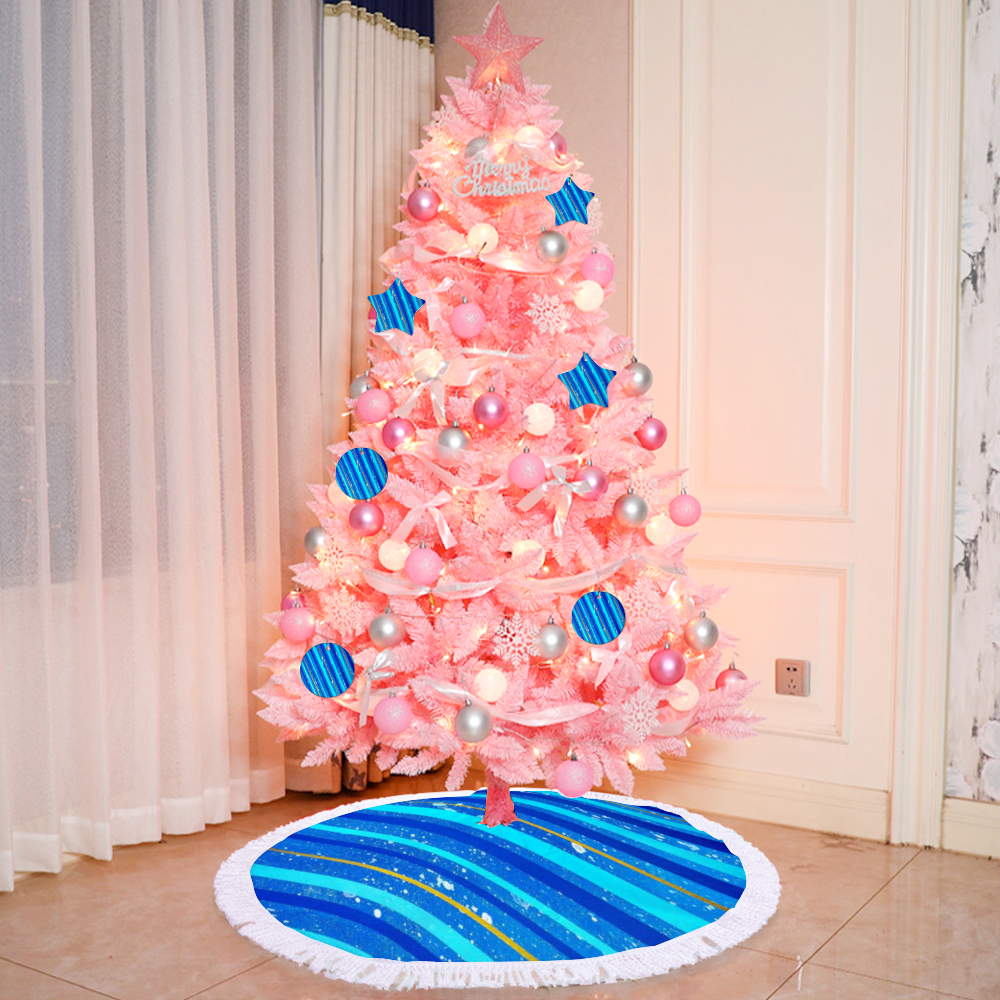 Gavin Scott Tree Skirt & Ceramic Ornaments Set