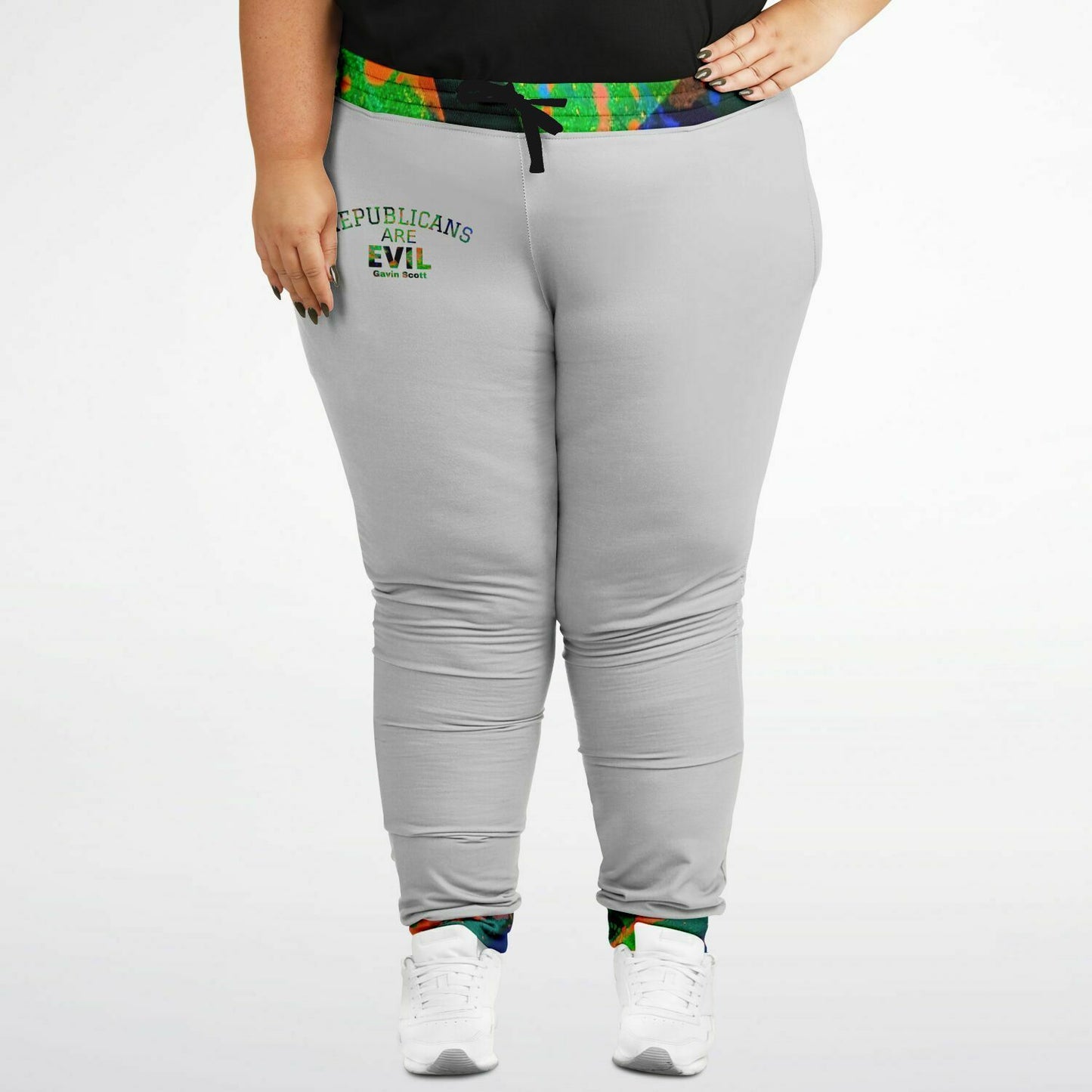 Gavin Scott "REPUBLICANS ARE EVIL" Joggers (Genderless 2XL-6XL)