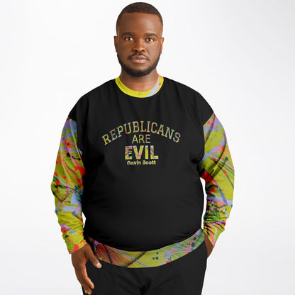 Gavin Scott REPUBLICANS ARE EVIL Sweater (Genderless 2XL-6XL)