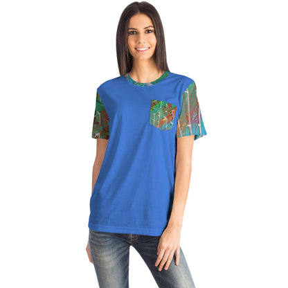 Gavin Scott Splash of Color Pocket Tee (Genderless XS-4XL)