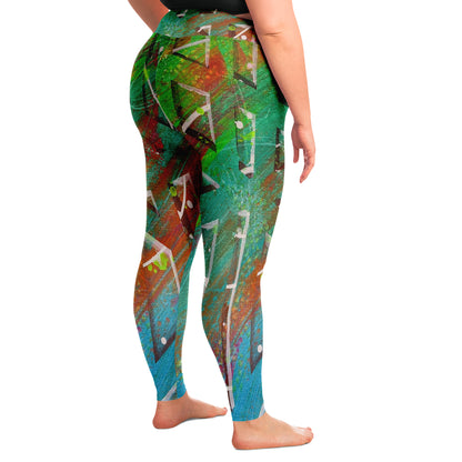 Gavin Scott Leggings (Femme 2XL-6XL)