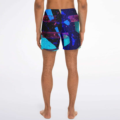 Gavin Scott Square Cut Swim Trunks (Masc XS-3XL)