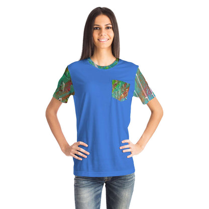 Gavin Scott Splash of Color Pocket Tee (Genderless XS-4XL)