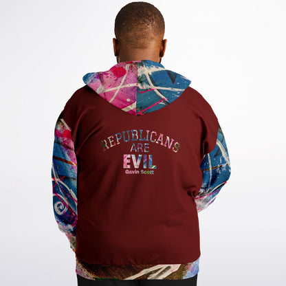 Gavin Scott "REPUBLICANS ARE EVIL" Hoodie (Genderless 2XL-6XL)