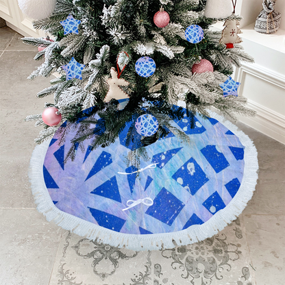 Gavin Scott Tree Skirt & Ceramic Ornaments Set