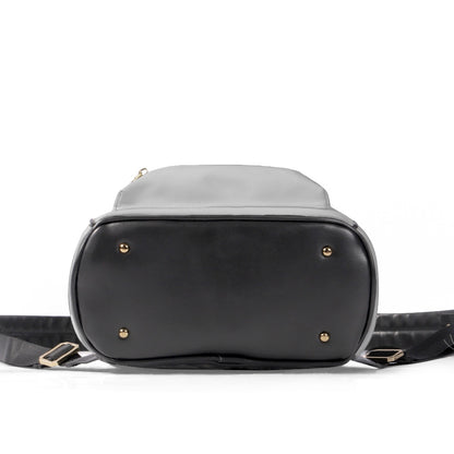 Gavin Scott REPUBLICANS ARE EVIL Leather Backpack