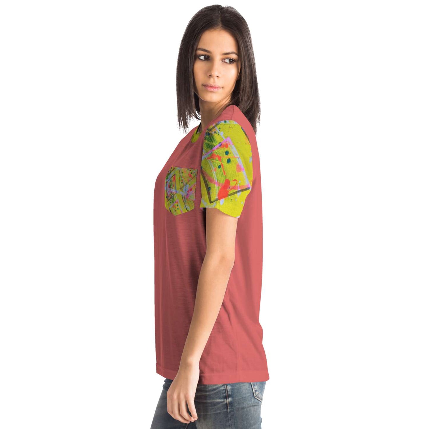 Gavin Scott Splash of Color Pocket Tee (Genderless XS-4XL)