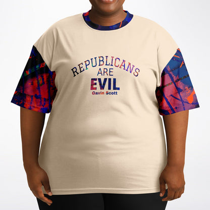 Gavin Scott REPUBLICANS ARE EVIL Tee (Genderless 2XL-6XL)