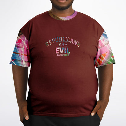 Gavin Scott REPUBLICANS ARE EVIL Tee (Genderless 2XL-6XL)