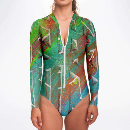 Gavin Scott Long Sleeve Festival Catsuit w/UPF 50+  (Femme XS-XL)