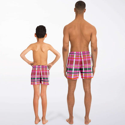 Gavin Scott Aqua Duo Trunk Set (Masc M:XS-3XL/B:XS-2XL)