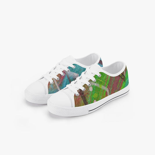 Gavin Scott Low-Top Canvas Kicks (Youth/Petite Genderless 11C-3Y)