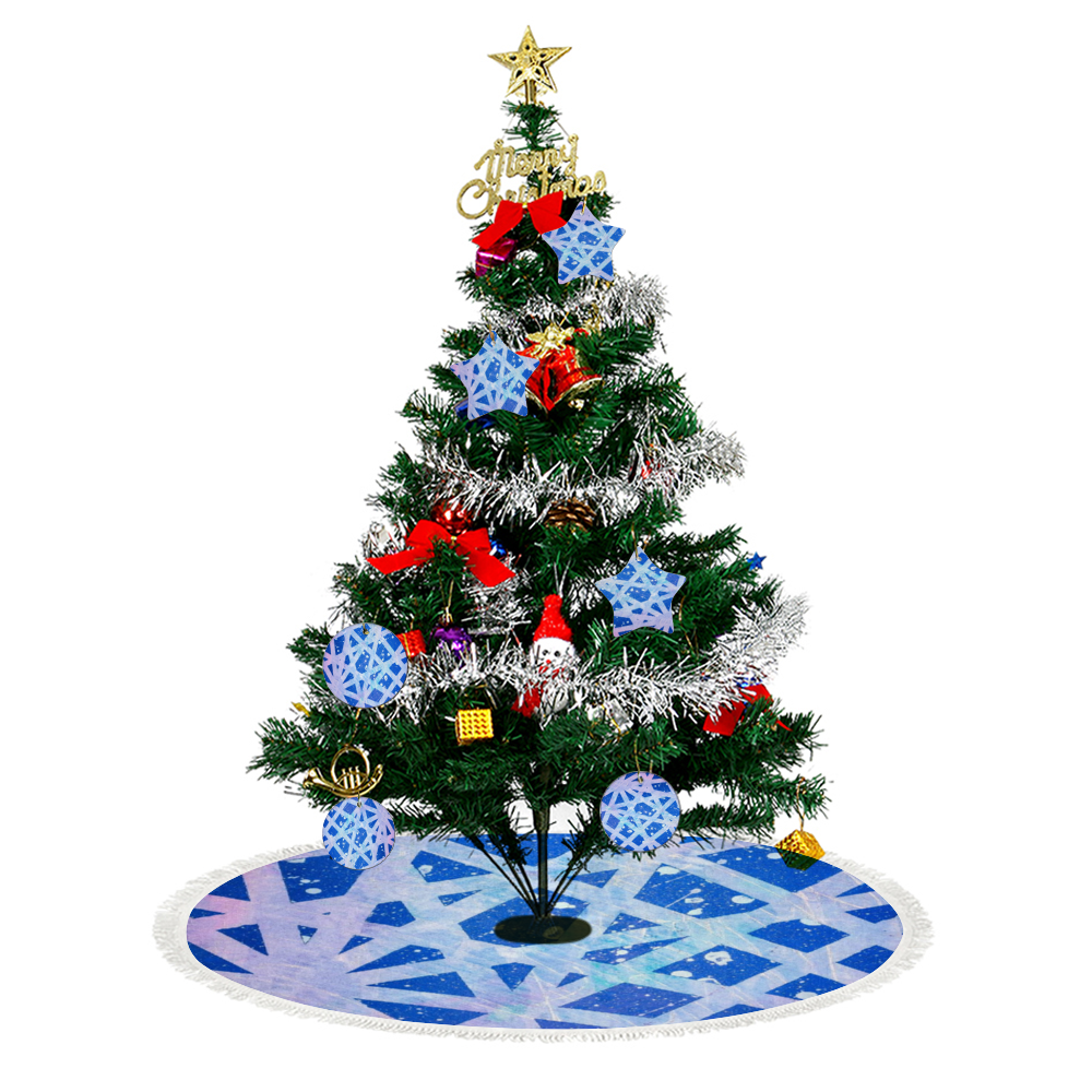 Gavin Scott Tree Skirt & Ceramic Ornaments Set